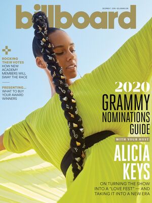 Alicia Keys - Billboard Magazine - December 2019