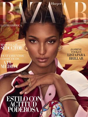 Jasmine Tookes sexy for Harper’s Bazaar, Latin America - April 2019